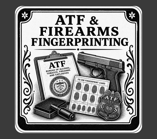ATF and firearms fingerprinting — EFT files and FD-258 cards for NFA, gun trusts, and FFL